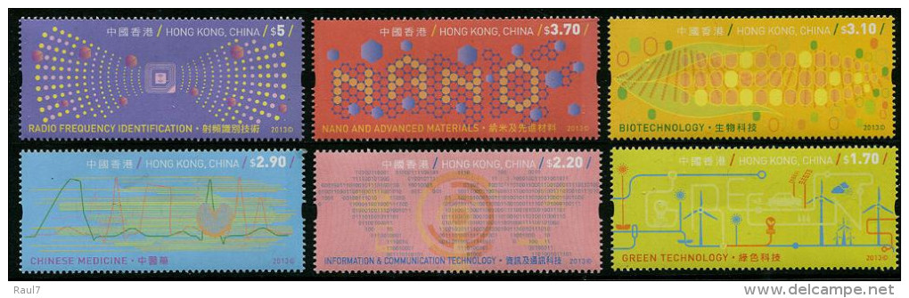 HONG KONG 2013 - Innovation Et Technologies - 6val Neufs // Mnh - Unused Stamps