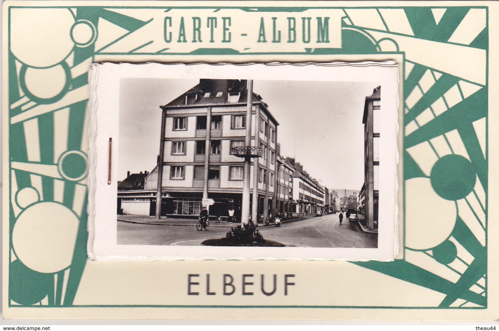 ¤¤  -   ELBEUF   -  Carte à Système  -  Carte-Album  -  7 Vues  -  ¤¤ - Elbeuf