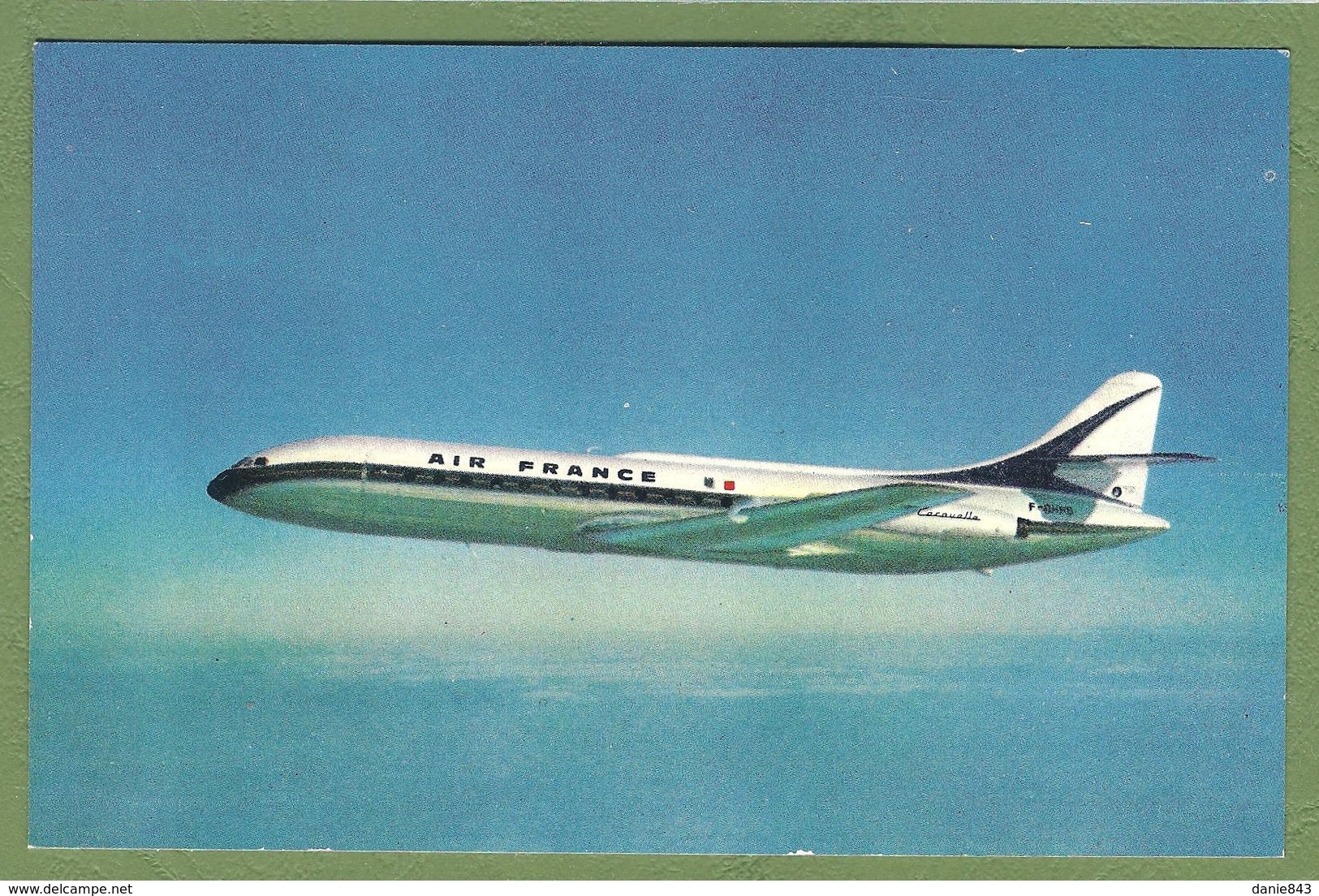 CPSM - AIR FRANCE - AVIATION - CARAVELLE 1960 - Photo Bulté / 21383/P - 1946-....: Moderne