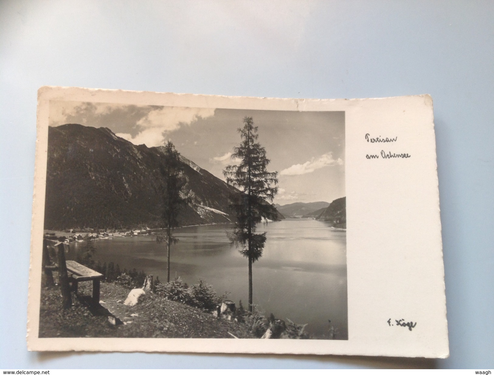 PERTISAU Am Achensee - 1938 Timbrée - Pertisau