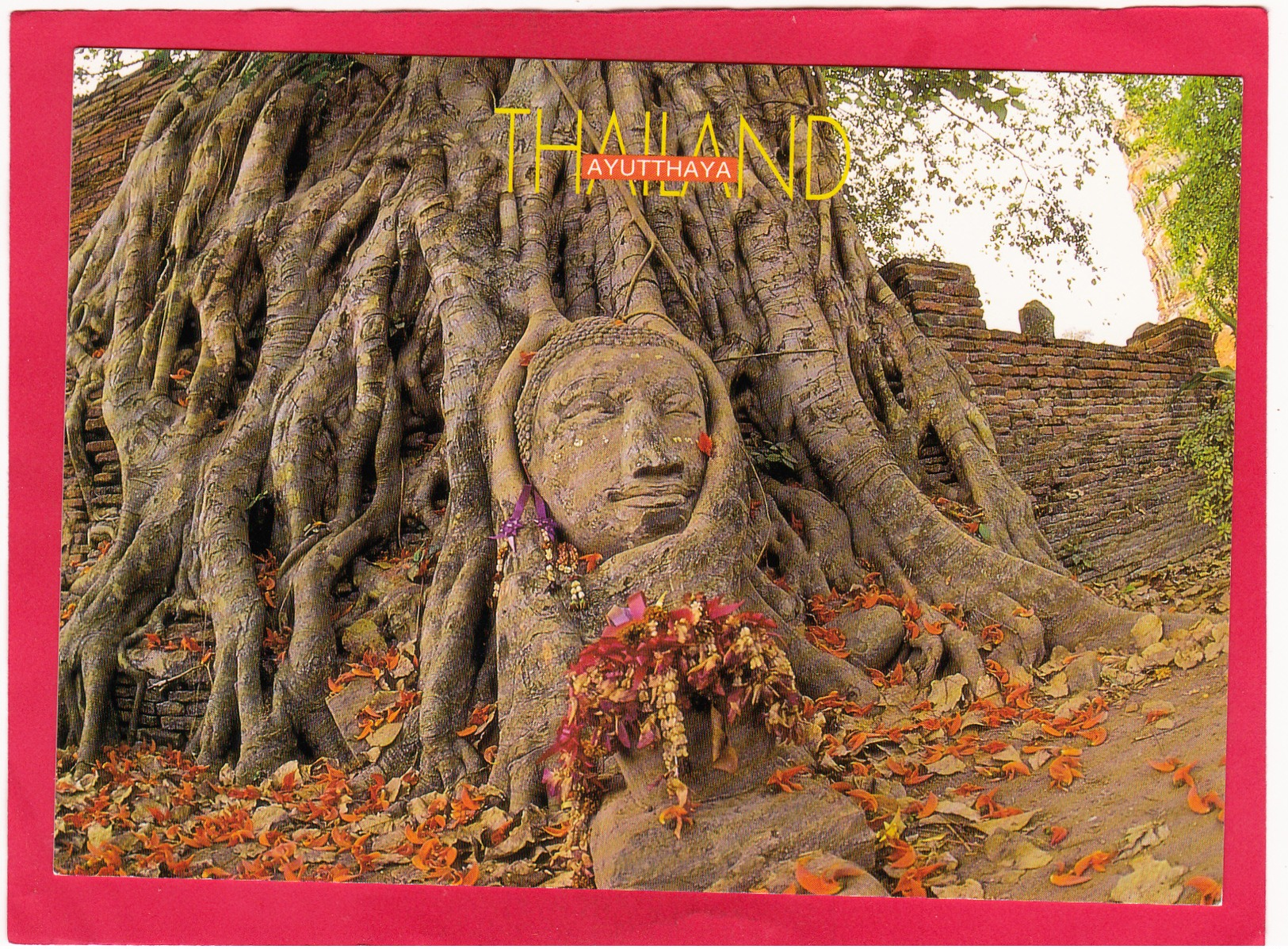 Modern Post Card Of Ayutthaya, Thailand,D15. - Thailand