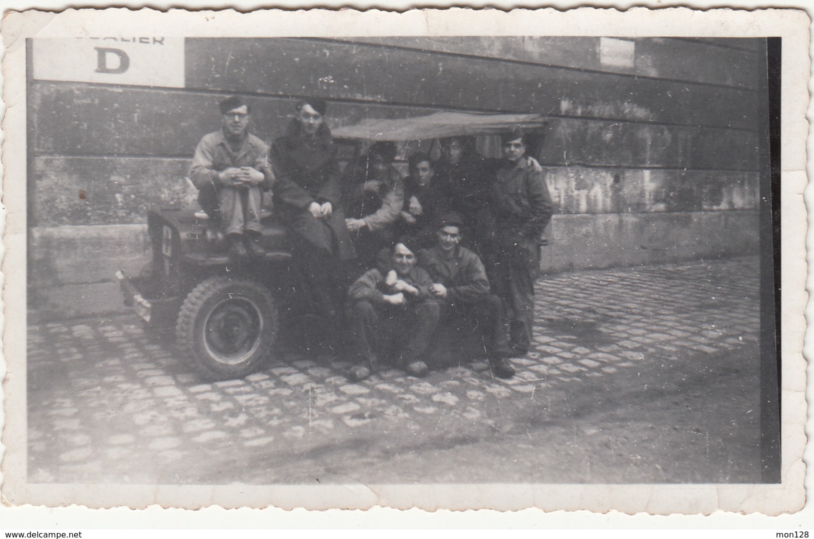 MILITAIRES - JEEP -  PHOTO ORIGINALE Dim 11x7 Cms - VOITURE - Automobiles