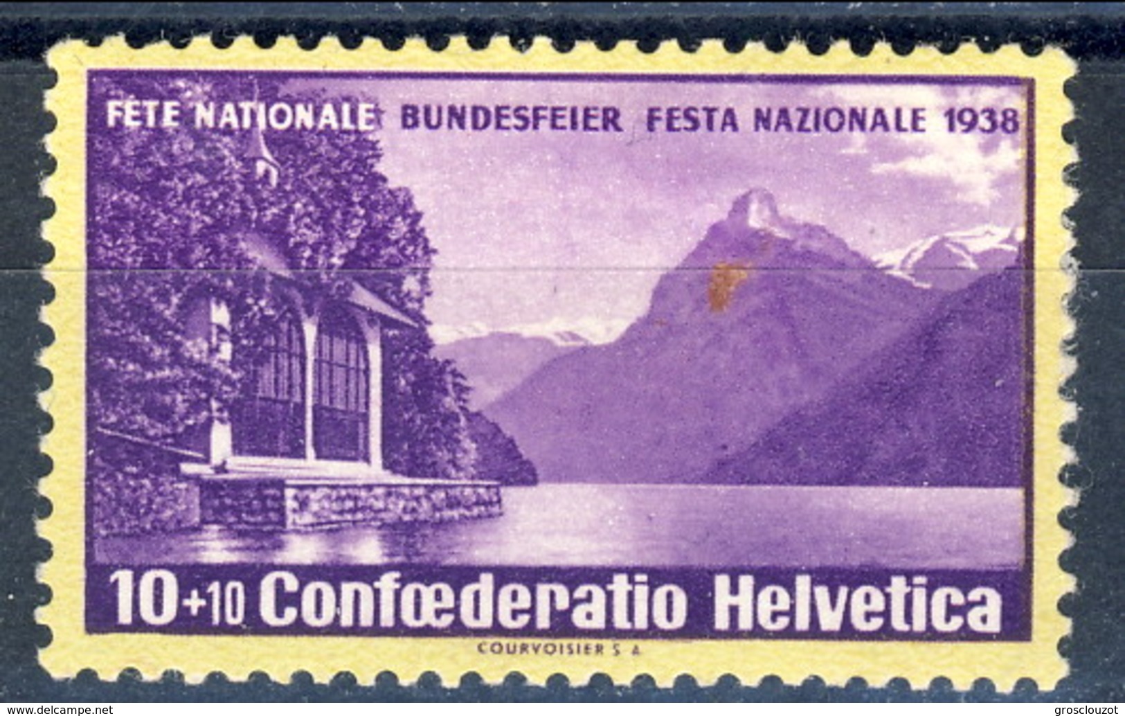 Svizzera 1938 N. 331 MH Cat. &euro; 2 - Nuovi