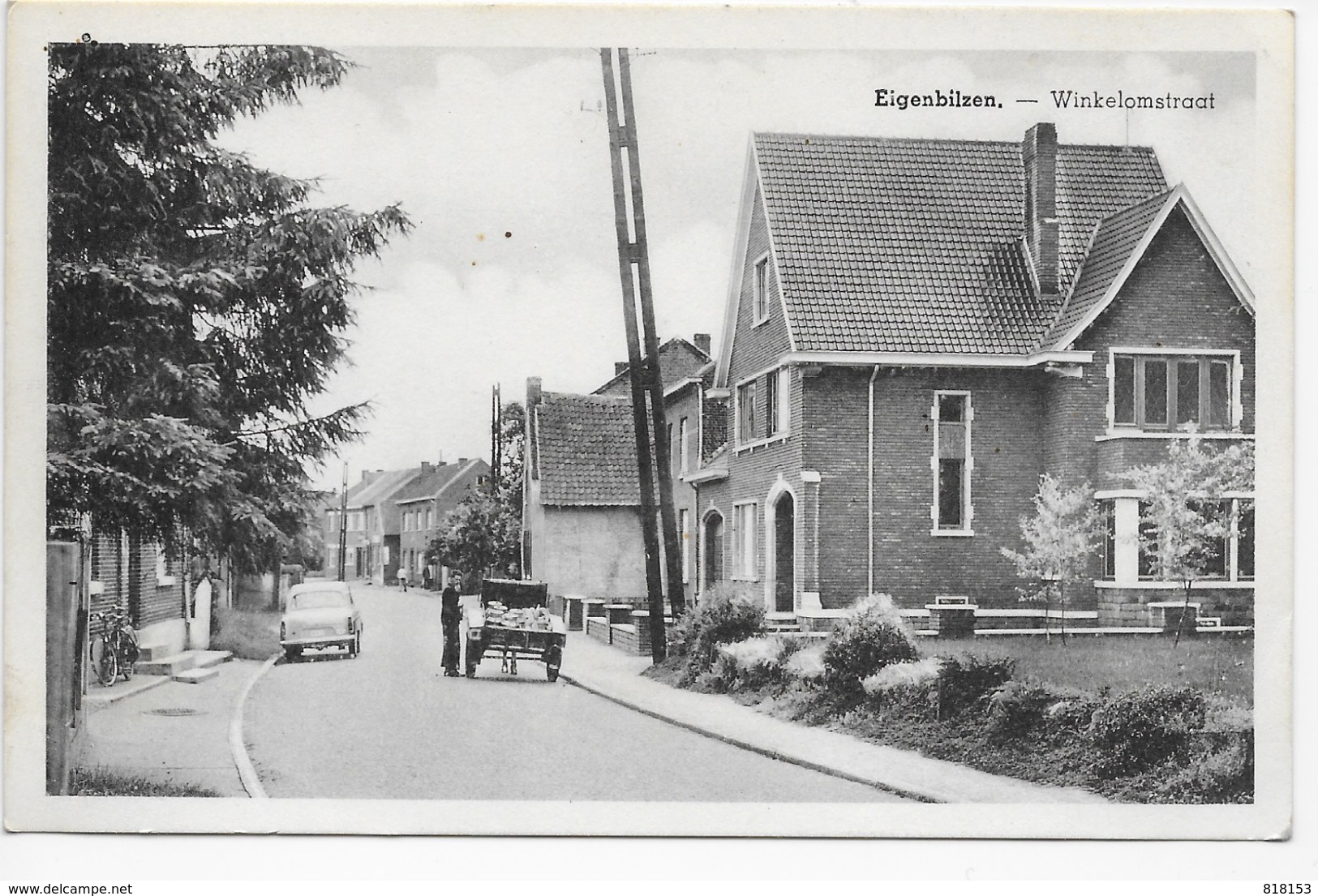 Eigenbilzen - Winkelomstraat (met Melkkar Met Ezel ) - Bilzen