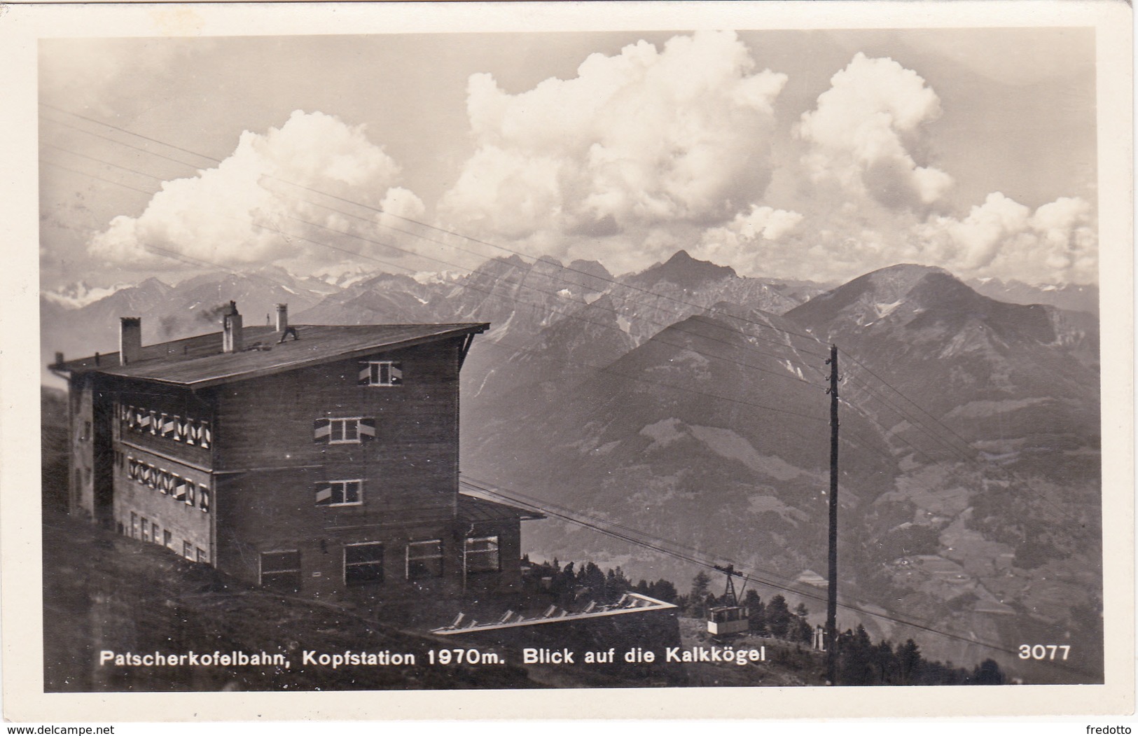 Patscherkofelbahn,Kopfstation 1970m-Seilschwebebahn - Igls