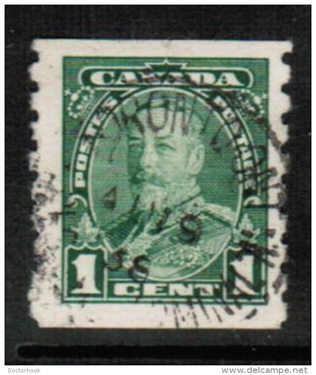 CANADA  Scott # 228 VF USED COIL - Coil Stamps