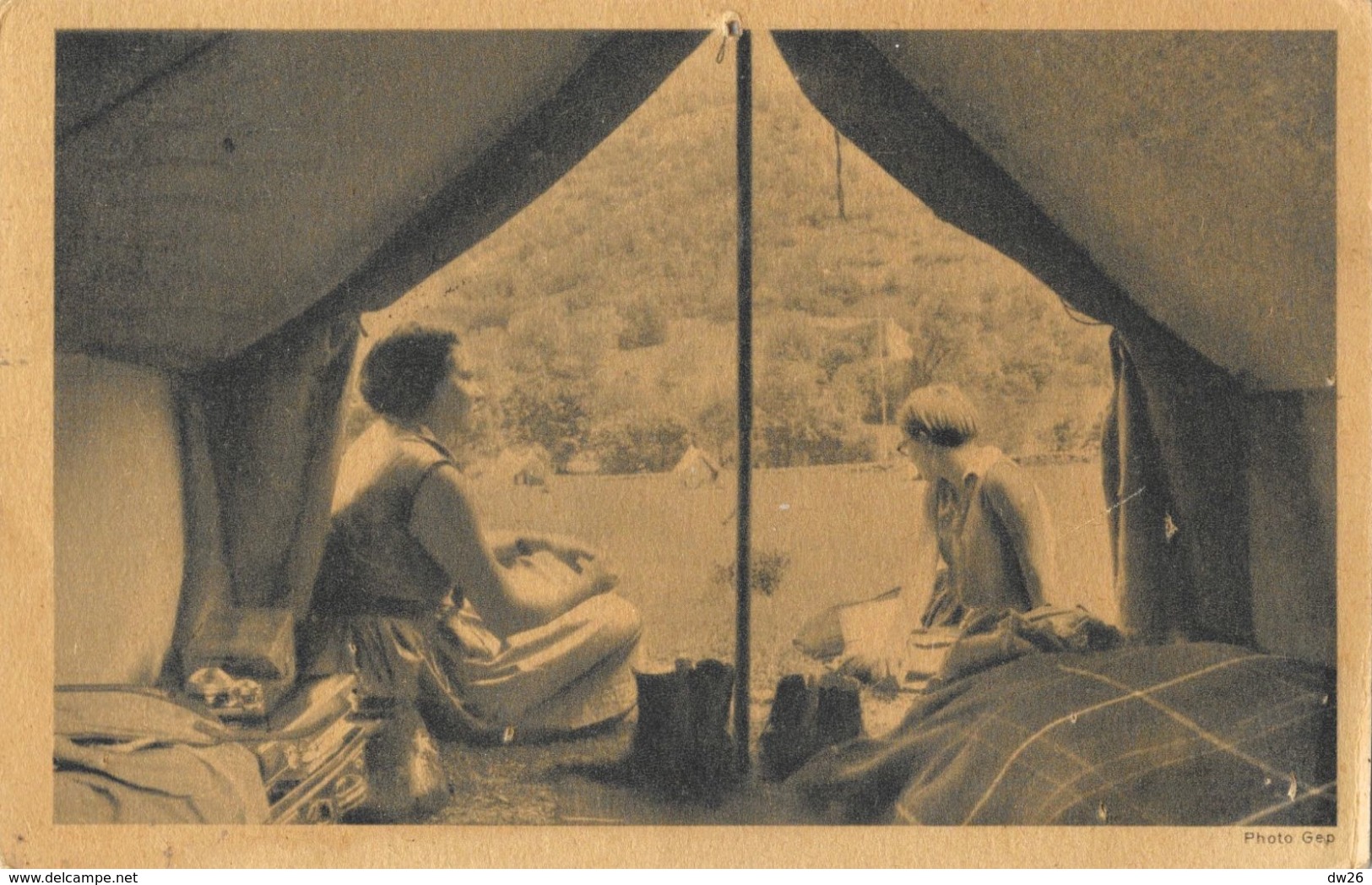 Fédération Des Eclaireuses De France - Sous La Tente 1935 - Scoutismo