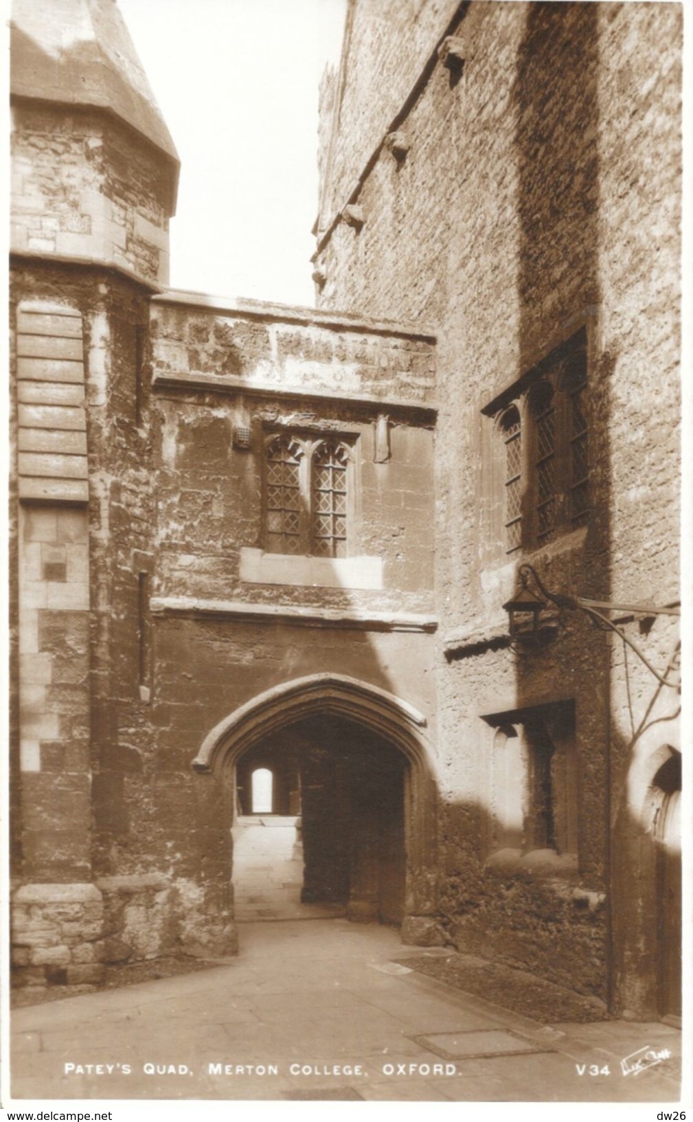 Patey's Quad, Merton College - Oxford - Carte Non Circulée - Oxford