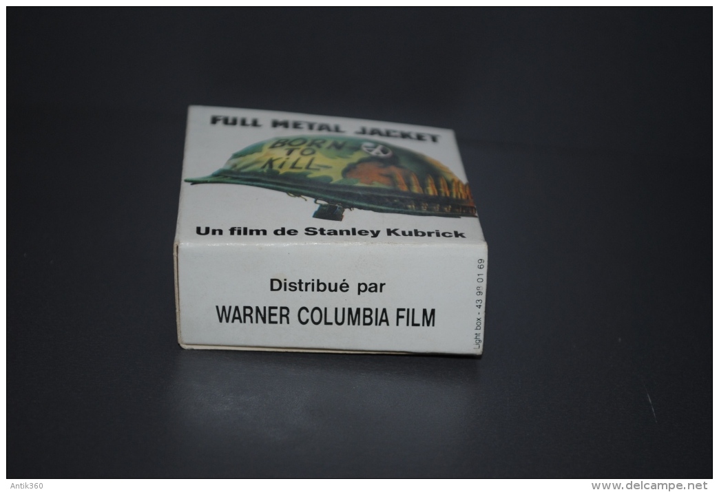 Ancienne Petite Boîte Collector Sortie De Full Metal Jacket De Stanley Kubrick - Publicité Cinématographique