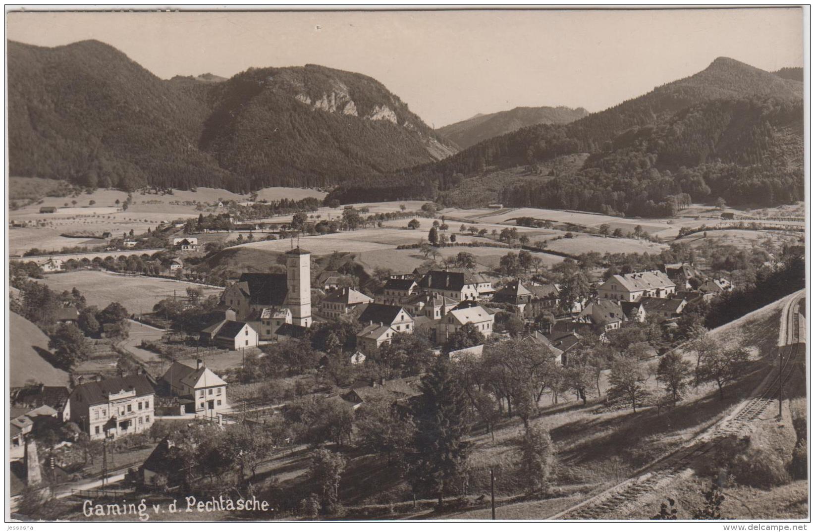 AK - GAMING D. D. Pechtasche - Panorama 1930 - Gaming