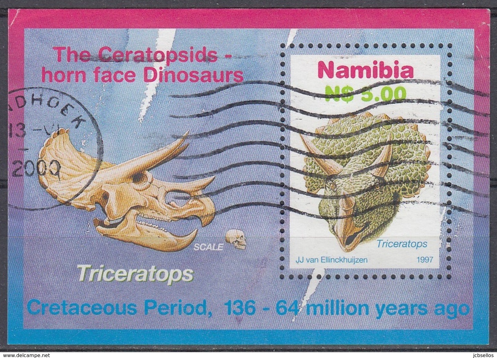 NAMIBIA 1997 HB-31 USADO - Namibia (1990- ...)