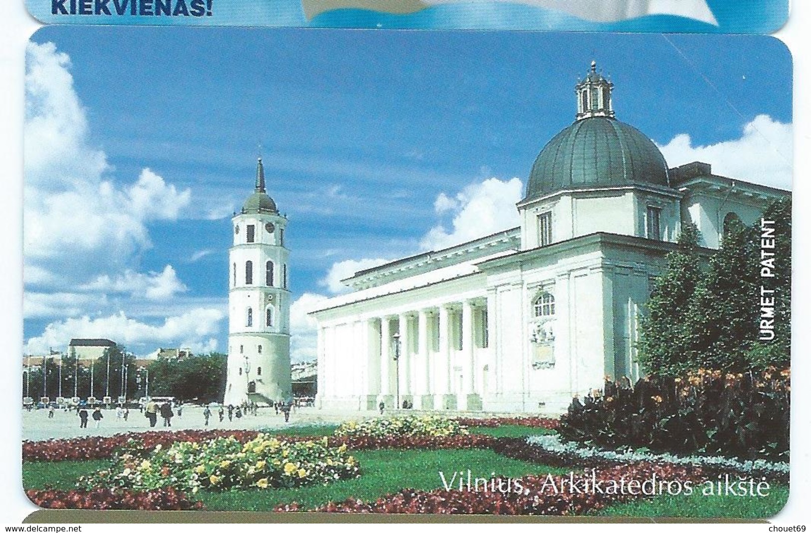 LIETUVA 8 - 50u VILNIUS CHURCH 2 Neuve URMET MINT Lituanie - Lituania