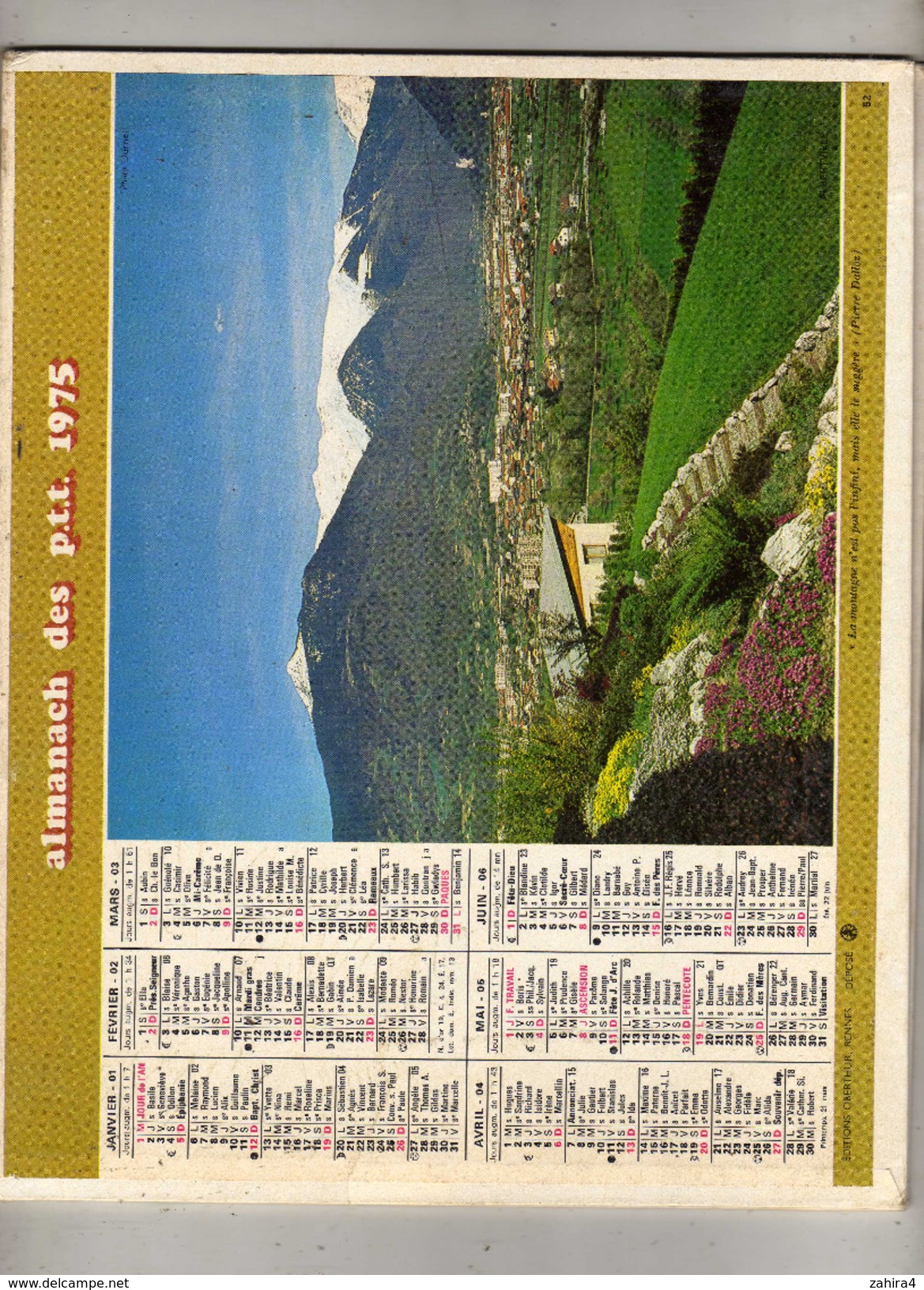 PTT - Tarn Et Garonne - Vaches - Maison - Ferme Dans L'Eure - Montagne - Grand Format : 1971-80