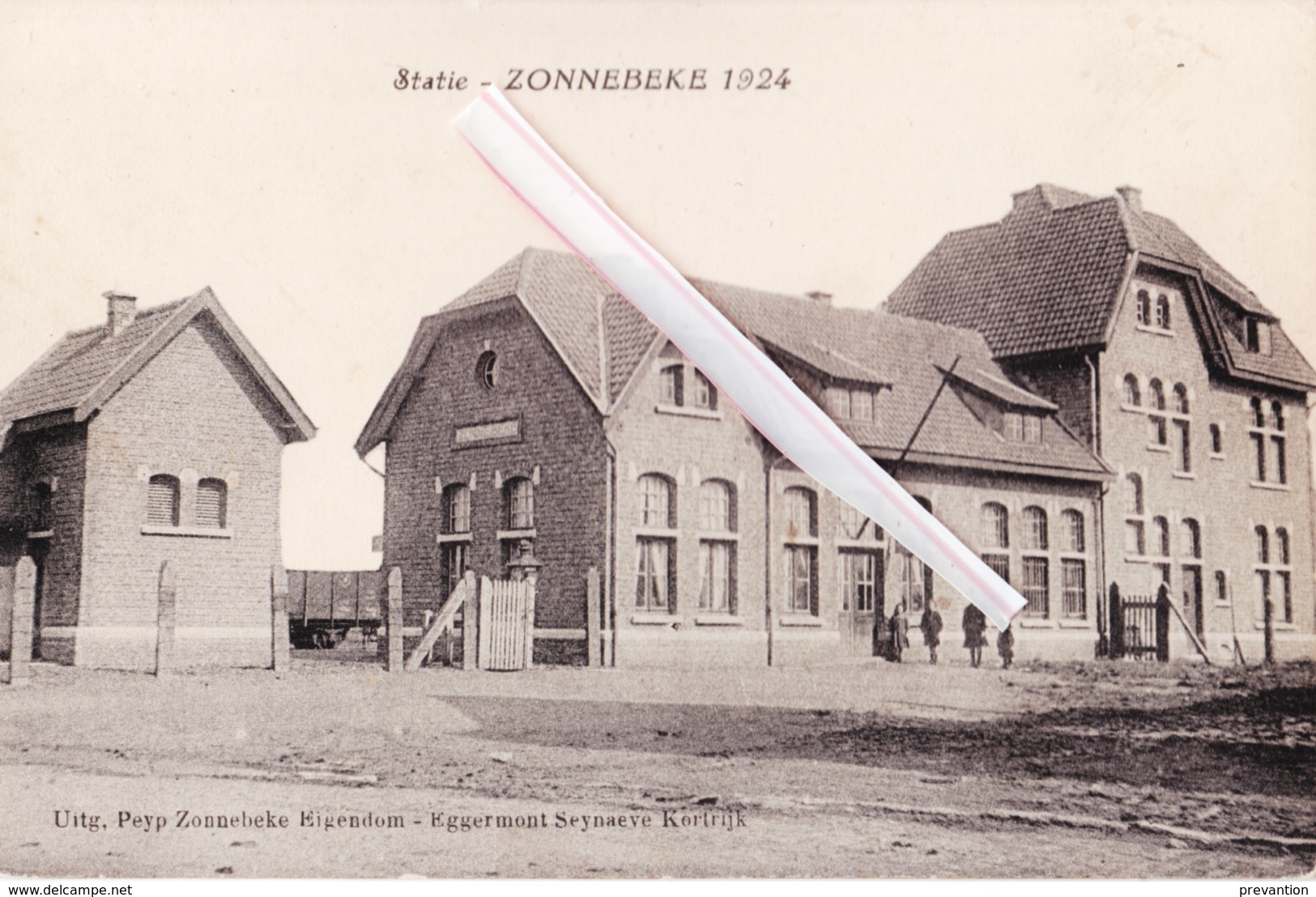 ZONNEBEKE - Statie 1924 - Zonnebeke