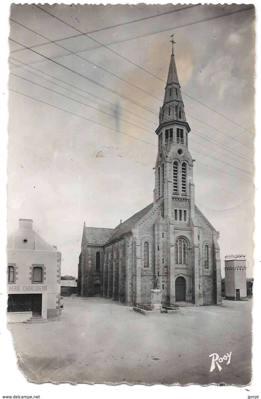 44 - SAINT LYPHARD - L'Eglise (coll. Logodin) - Ed. Chapeau N° 771 - 1954 - MAUVAIS ÉTAT - Saint-Lyphard