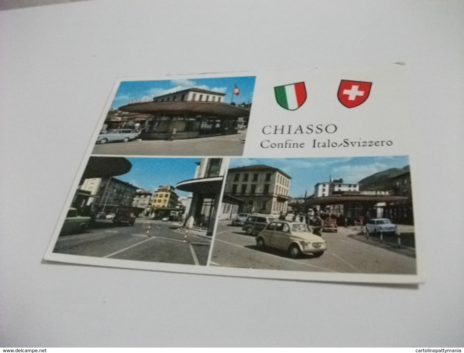 CHIASSO CONFINE ITALO 7 SVIZZERO AUTO CAR VEDUTINE - Dogana