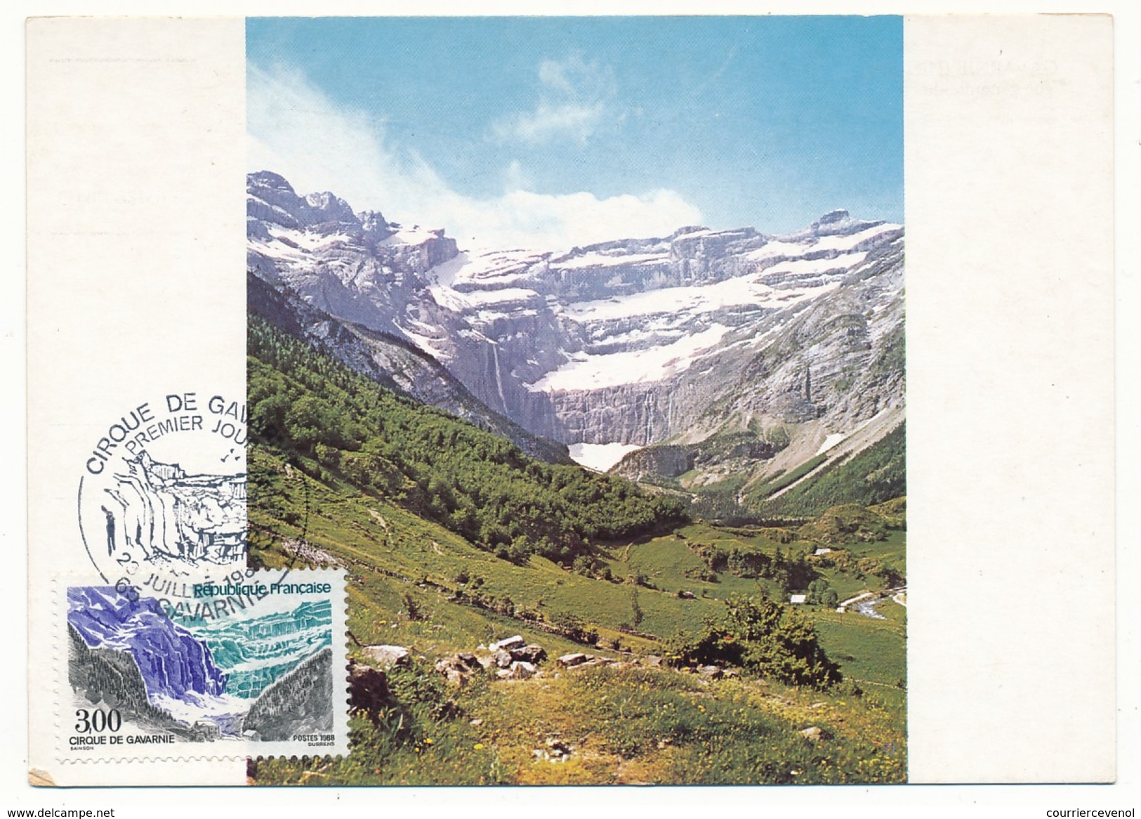 FRANCE => CARTE MAXIMUM => 3,00 Cirque De Gavarnie - Gavarnie - 1994 - 1990-1999