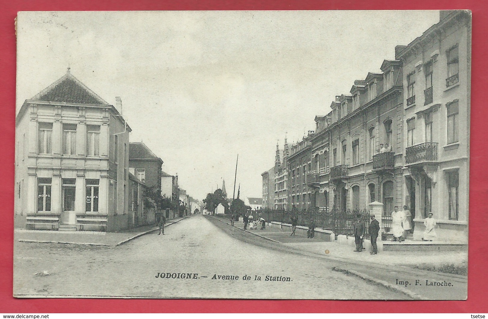 Jodoigne - Avenue De La Station - 191? ( Voir Verso ) - Jodoigne