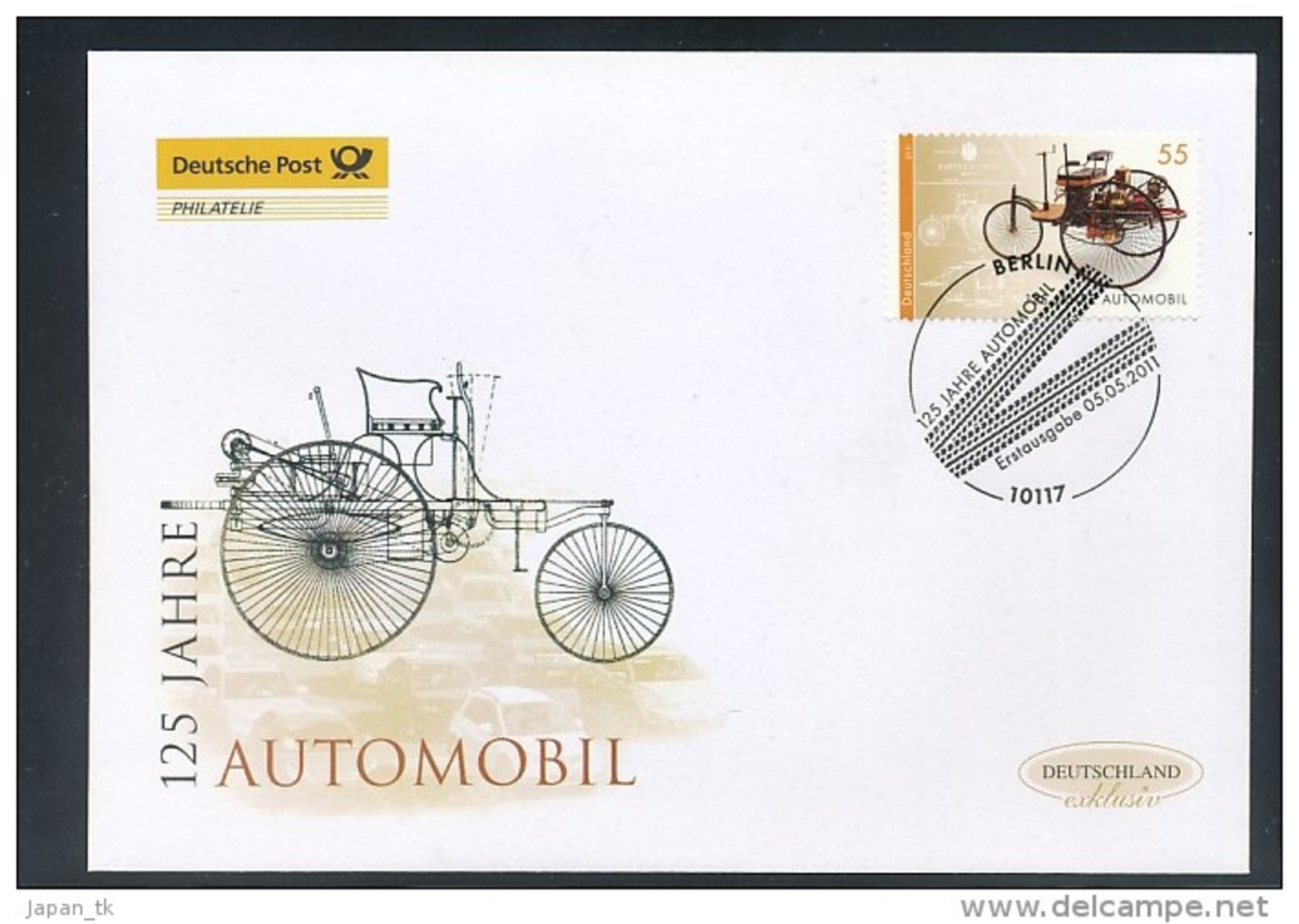 GERMANY Mi. Nr. 2867 25 Jahre Automobil - FDC - Other & Unclassified
