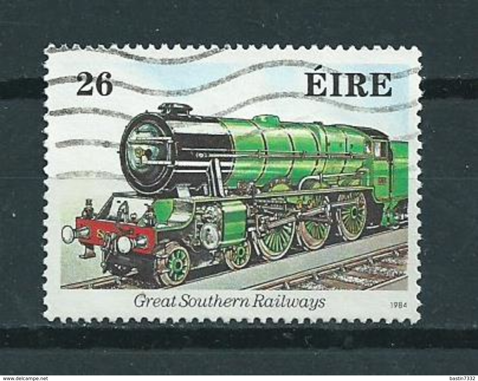 1984 Ireland 26p Trains,treinen,railways Used/gebruikt/oblitere - Gebruikt