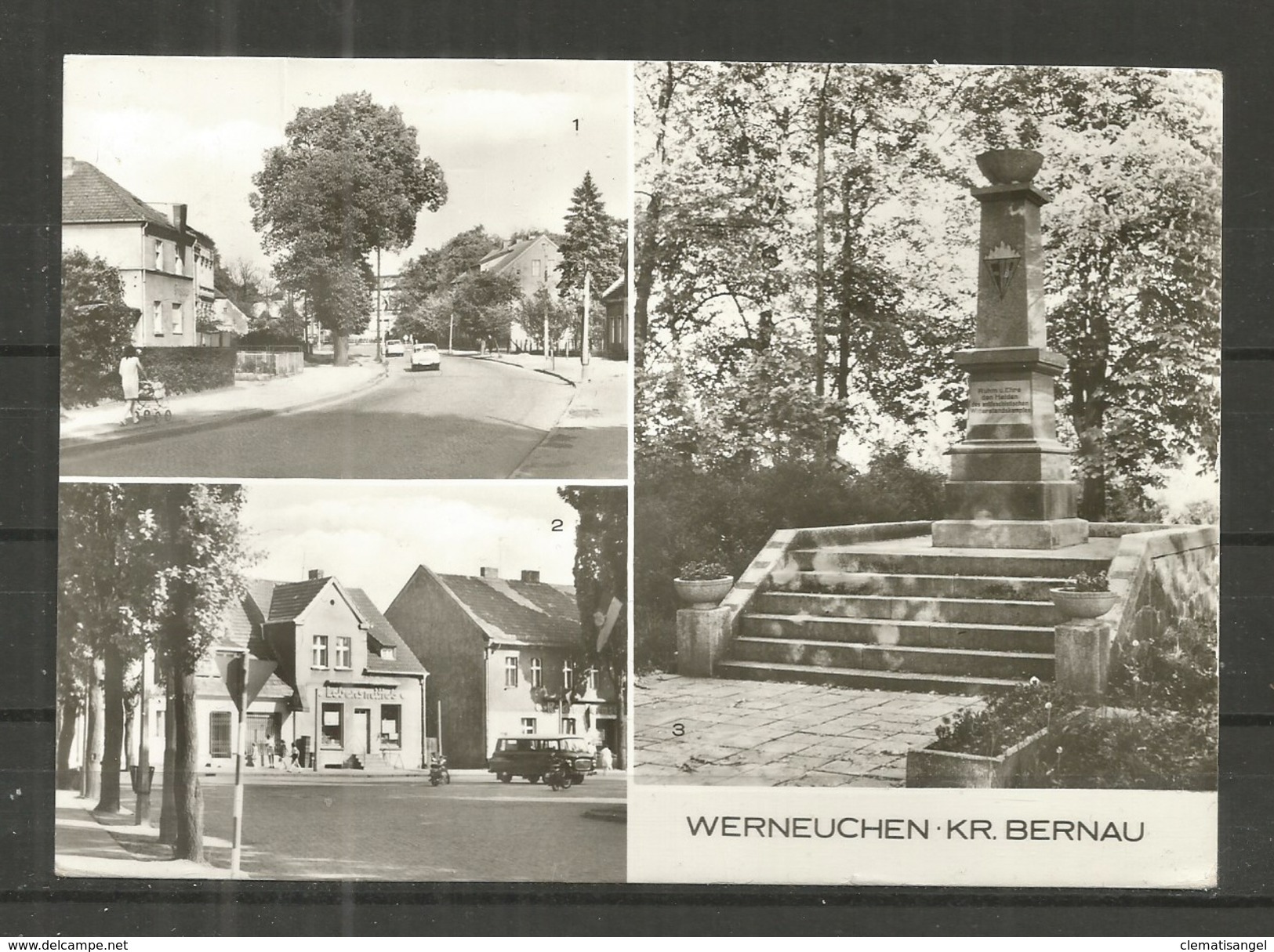 194r * WERNEUCHEN * KREIS BERNAU * IN DREI ANSICHTEN **!! - Werneuchen