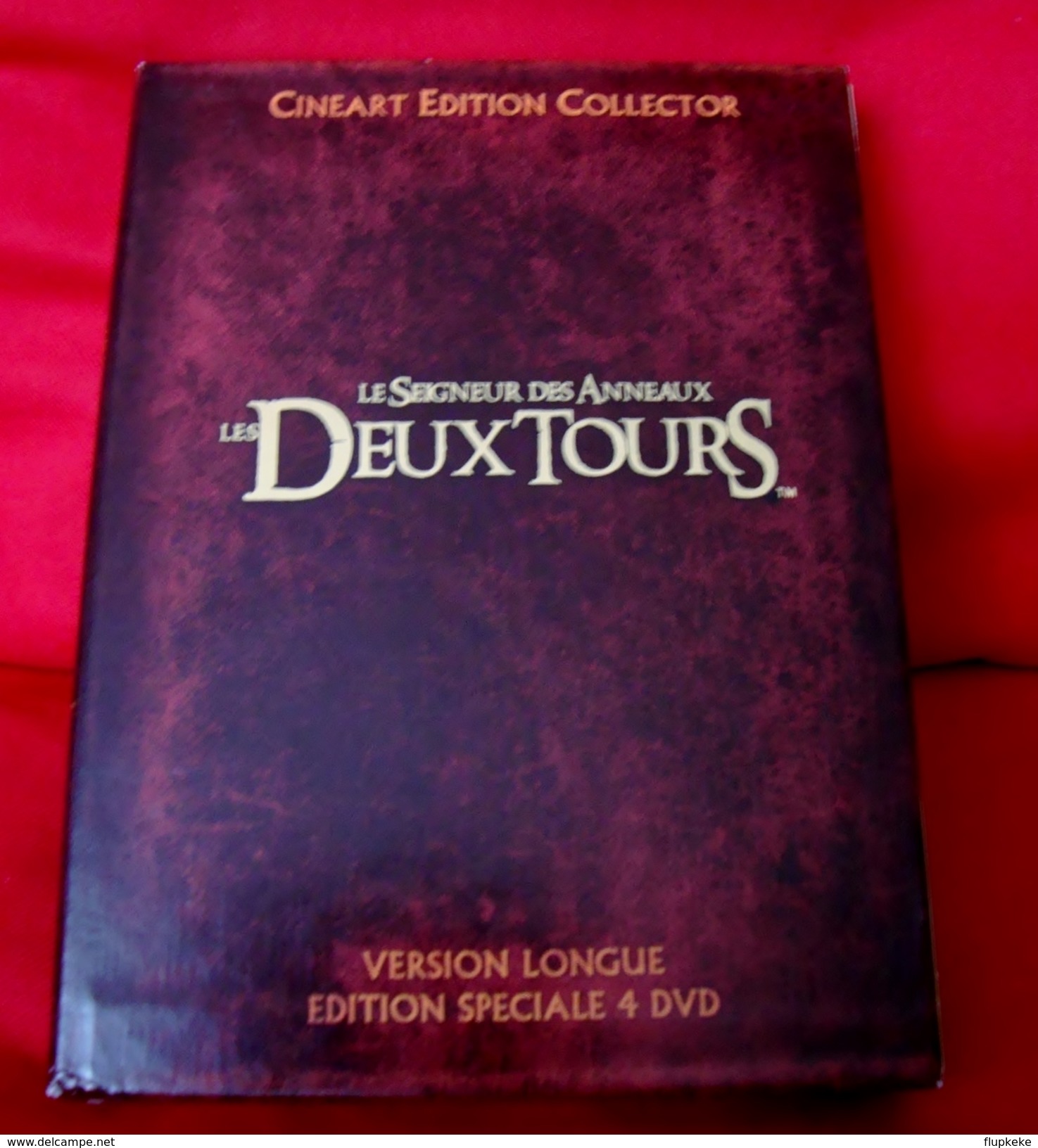 Dvd Zone 2 Le Seigneur Des Anneaux - Les Deux Tours Version Longue Cineart Edition Collector Vf +vost - Sciences-Fictions Et Fantaisie