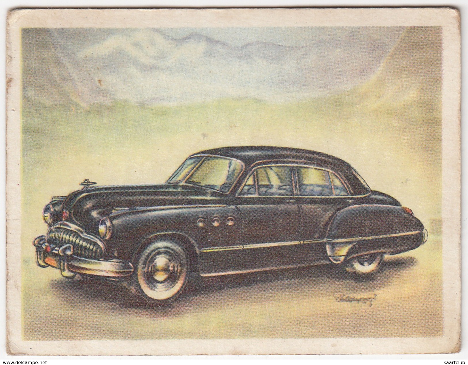 Chromo Cigarettes : Virginia 'Full Speed' - BUICK , Bj. 1949 - (U.S.A.) - No. 139 - (2 Scans) - Autres Marques