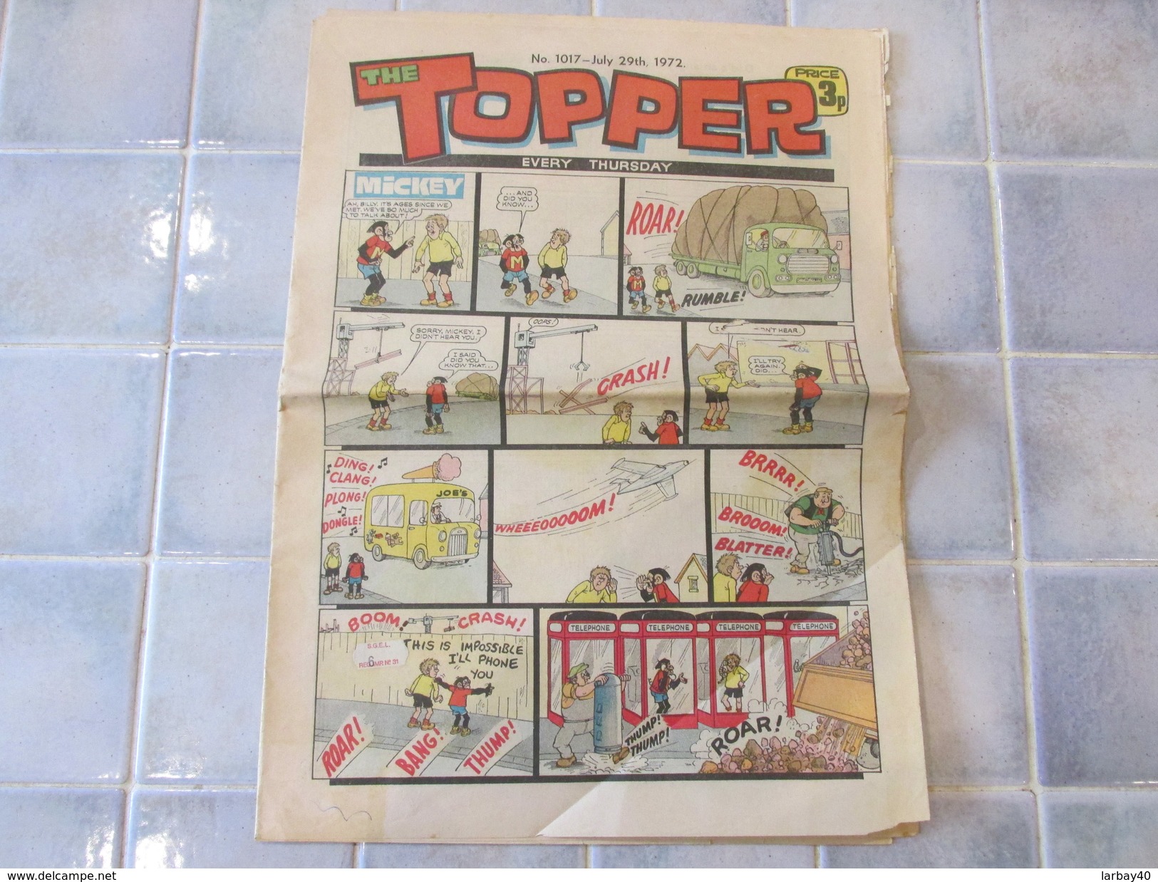 The Topper N° 1017 1972 - Otros Editores