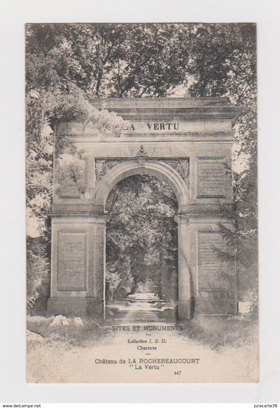 Sites Et Monuments.Château De La Rochebeaucourt "La Vertu".24.Dordogne.1915 - Sonstige & Ohne Zuordnung