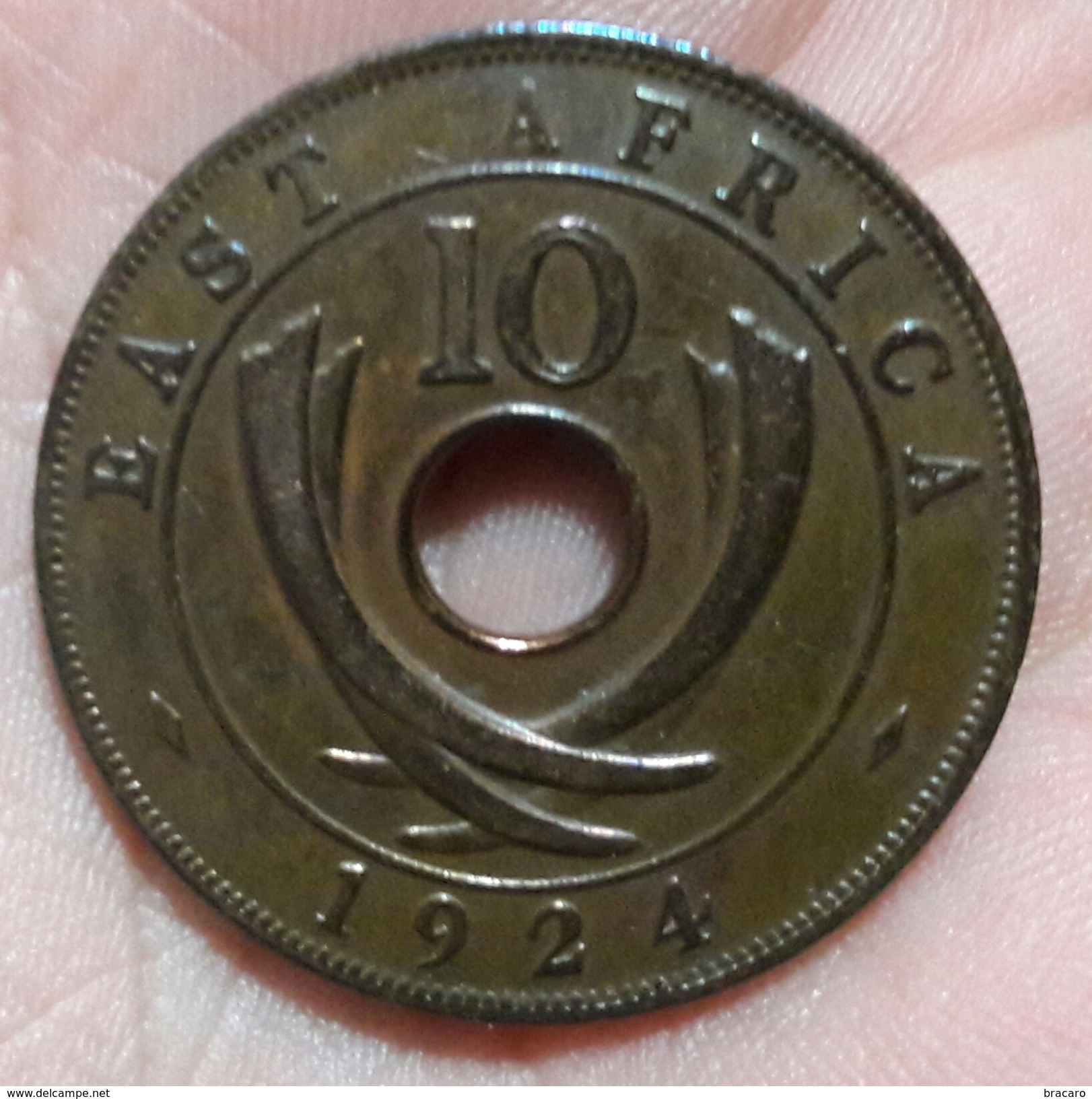 BRITISH EAST AFRICA - 1924 - 10 Cents "Georgius V Rex Et Ind. Imp." - Very Good Condition (circulated) - Colonie Britannique