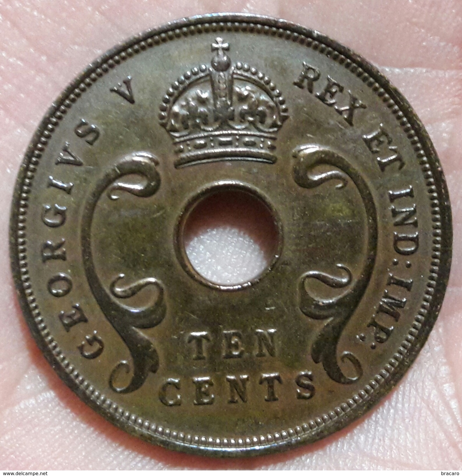 BRITISH EAST AFRICA - 1924 - 10 Cents "Georgius V Rex Et Ind. Imp." - Very Good Condition (circulated) - British Colony