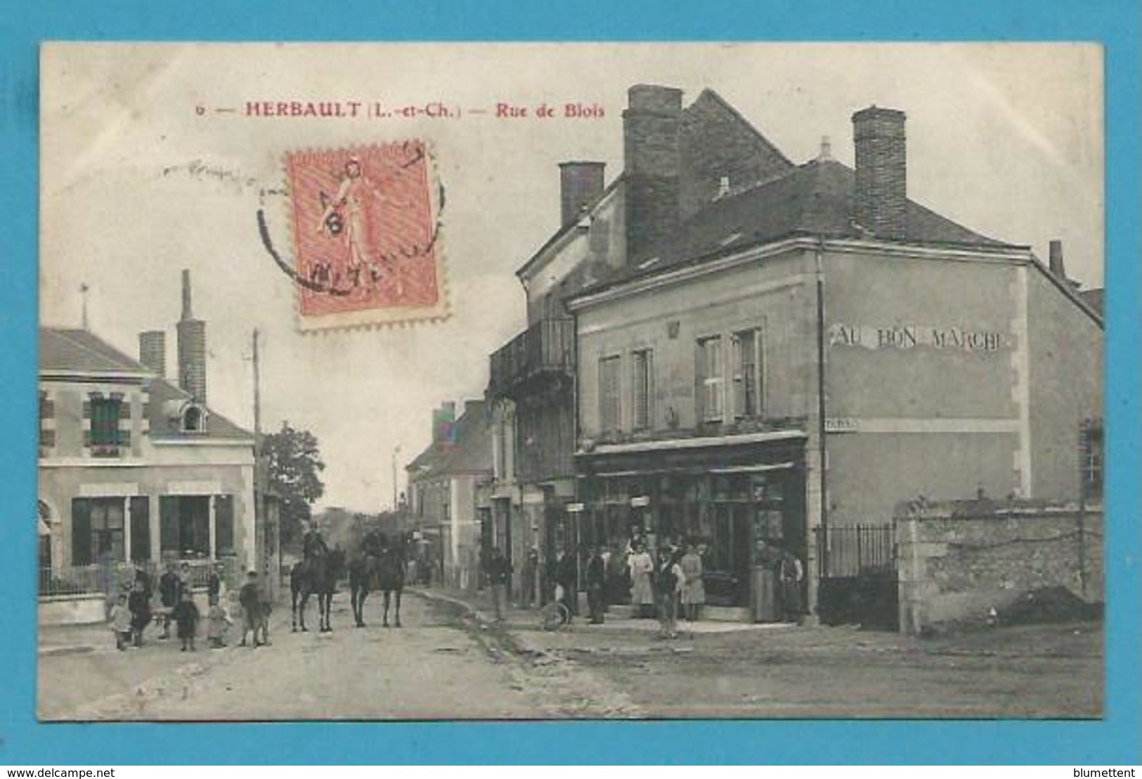 CPA 6 - Rue De Blois HERBAULT 41 - Herbault