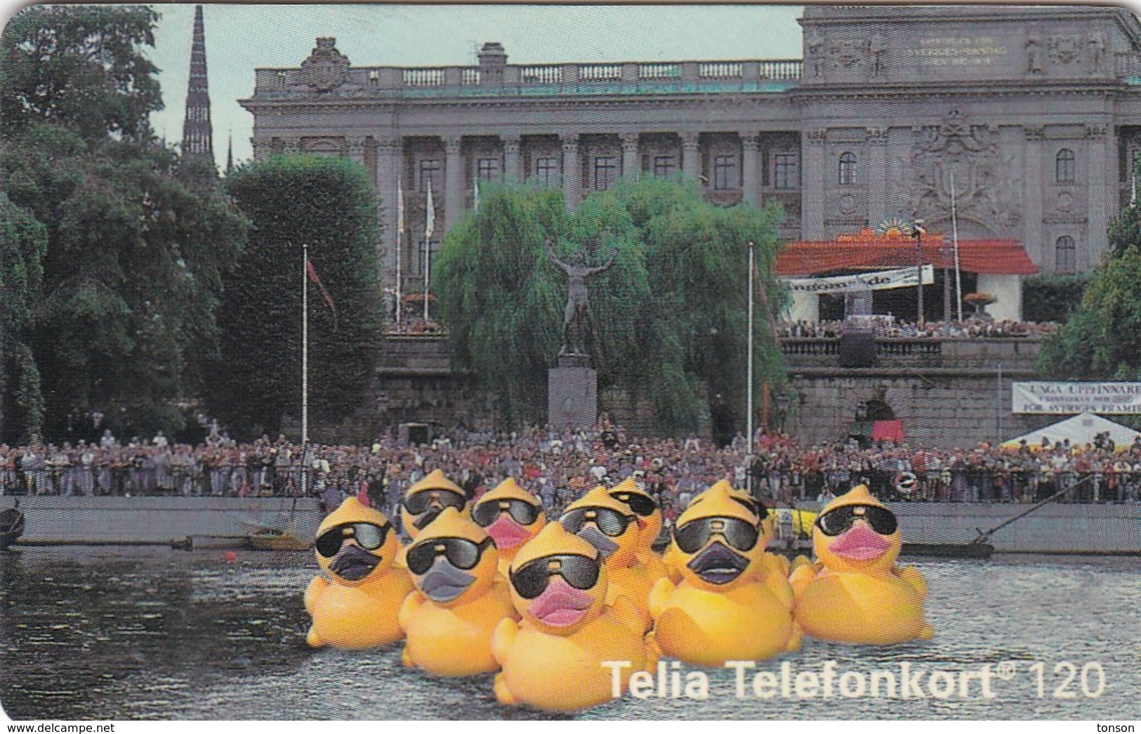 Sweden, 120.007, Water Festival 1994, Ducks, 2 Scans. - Schweden