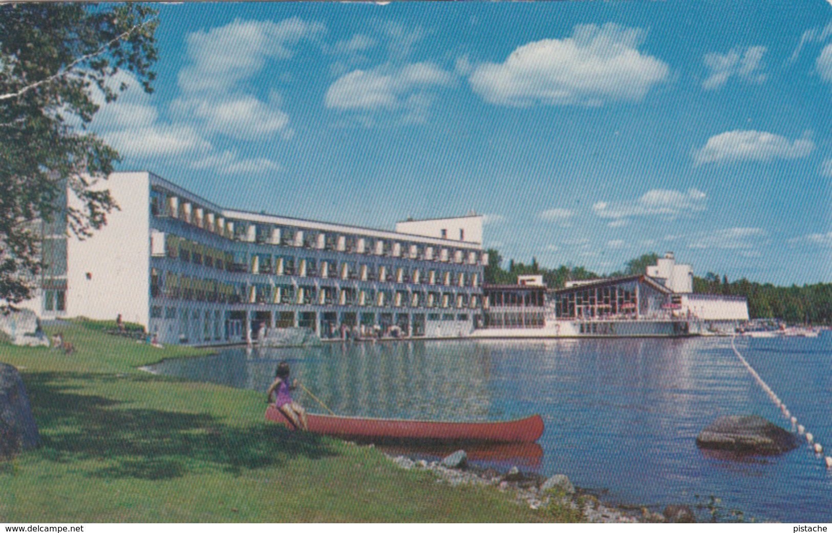 Estérel Terrebonne Lac Dupuis Québec Canada - Resort Hotel Canoe Canot - 2 Scans - Other & Unclassified