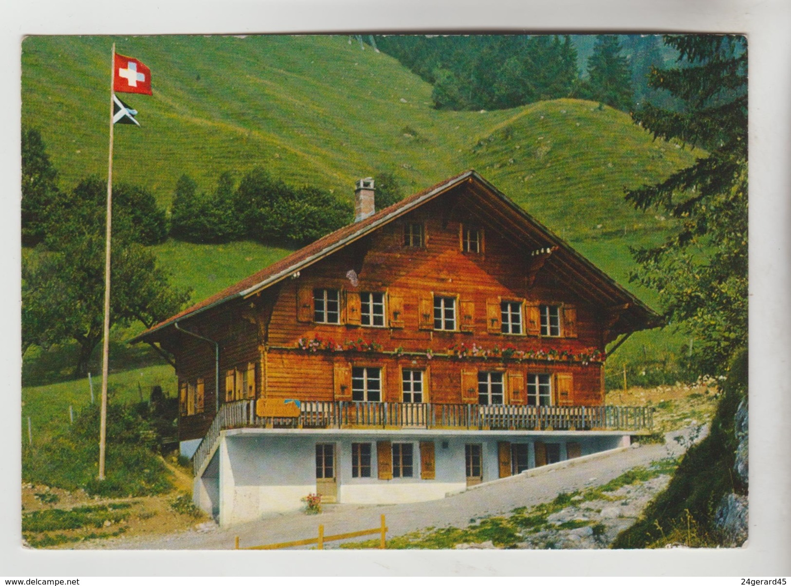 CPSM JAUN (Suisse-Fribourg) - Chalet Korblifluh FERLENHEIM Maison De Vacances E. BUCHS - Fribourg