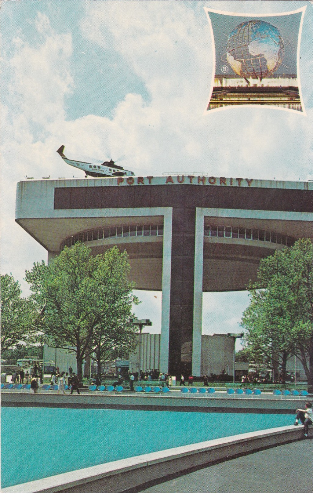 Heliport , New York World's Fair 1964-65 - Hubschrauber