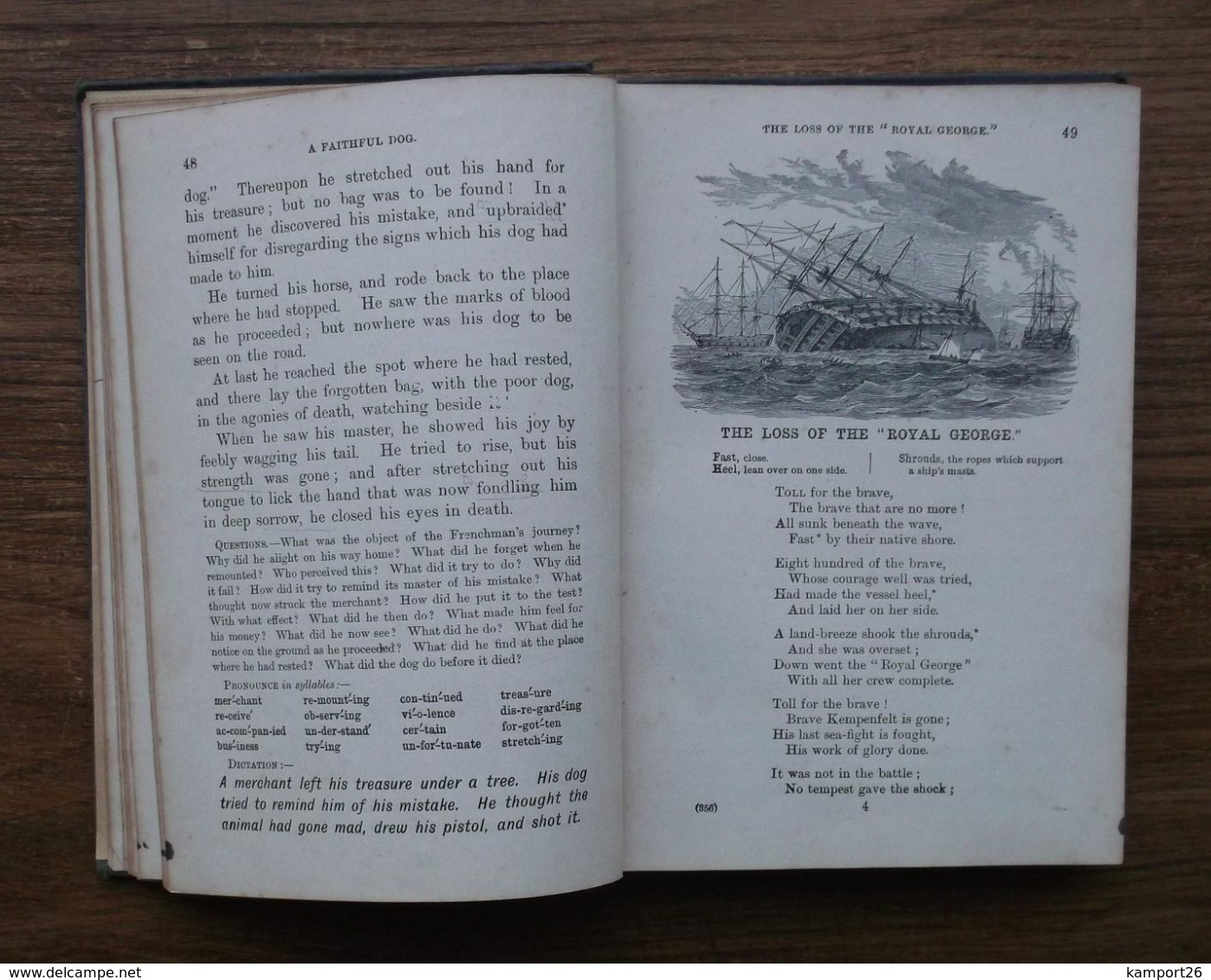 1897 ROYAL READERS Nº 4 ENGRAVINGS Royal School Series L'ÉCOLE DE LA SÉRIE - Opvoeding/Onderwijs