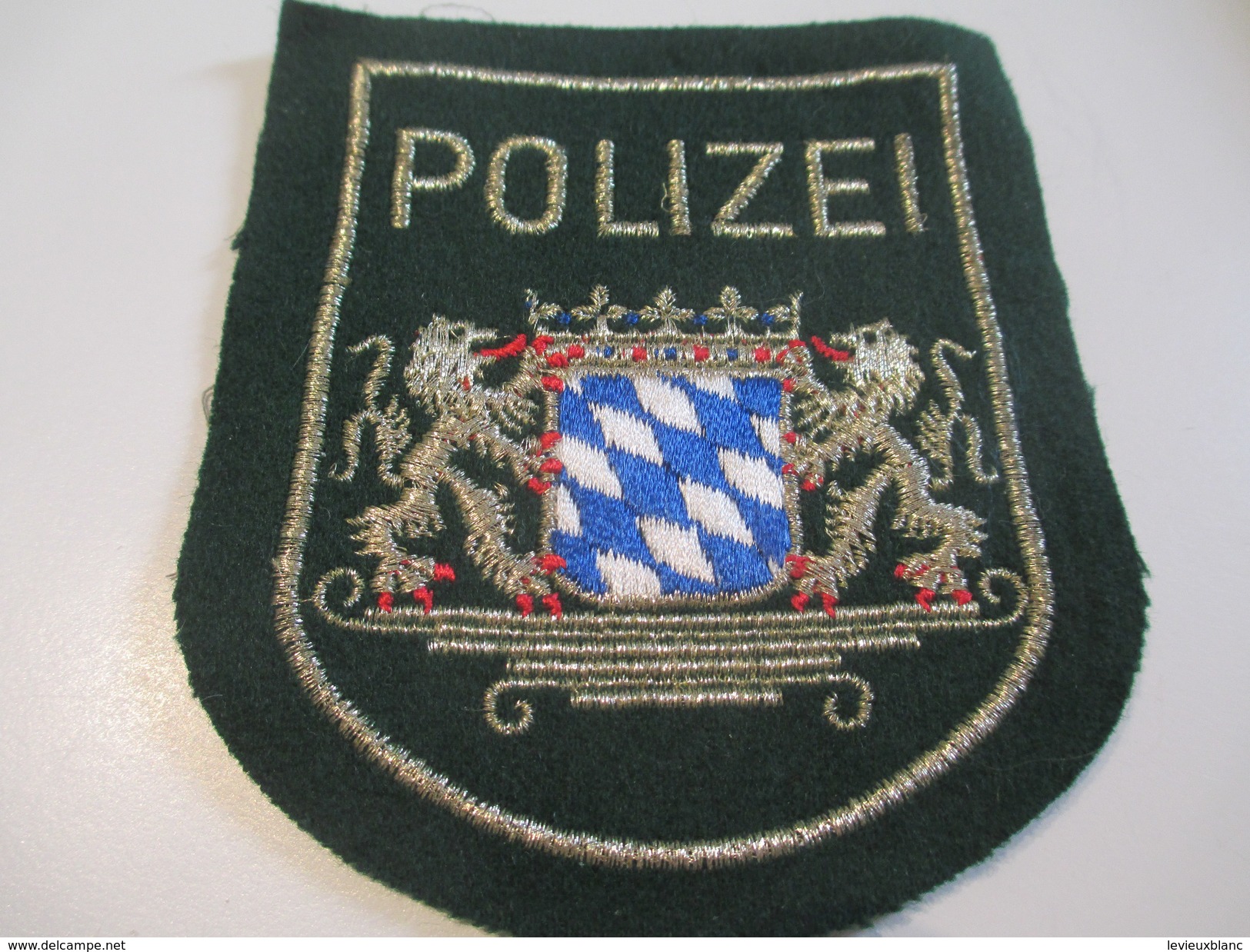 Ecusson Tissu Ancien /Police  / ALLEMAGNE/Rheinland/Années 1970 -1980  ET125 - Ecussons Tissu