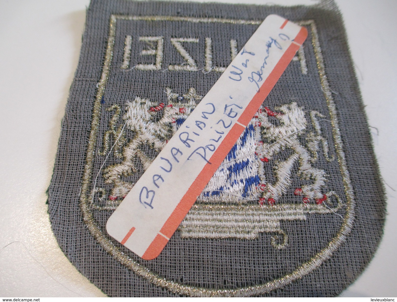 Ecusson Tissu Ancien /Police  / ALLEMAGNE/Rheinland/Années 1970 -1980  ET125 - Patches