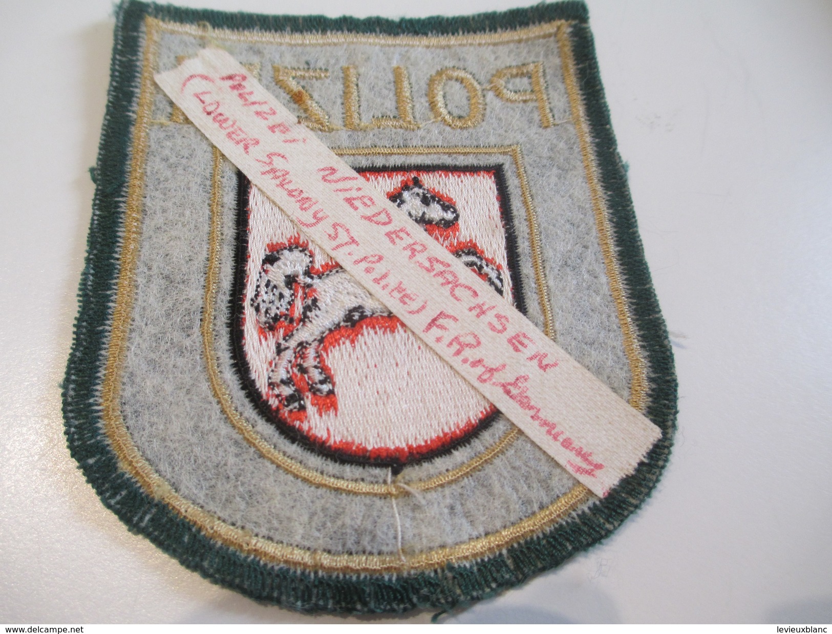 Ecusson Tissu Ancien /Police / ALLEMAGNE/Niedersachsent/Années 1970 -1980  ET117 - Blazoenen (textiel)