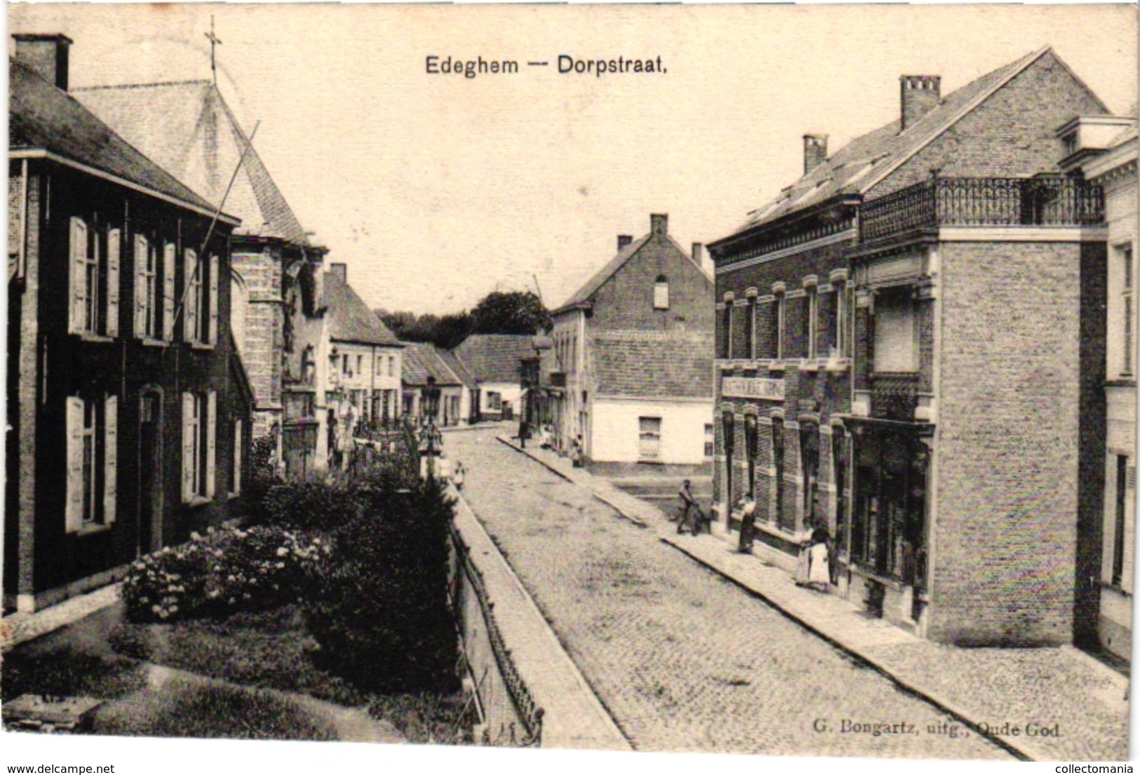1 CP Edegem Dorpstraat  Huis Katholieke Kring   1903 - Edegem