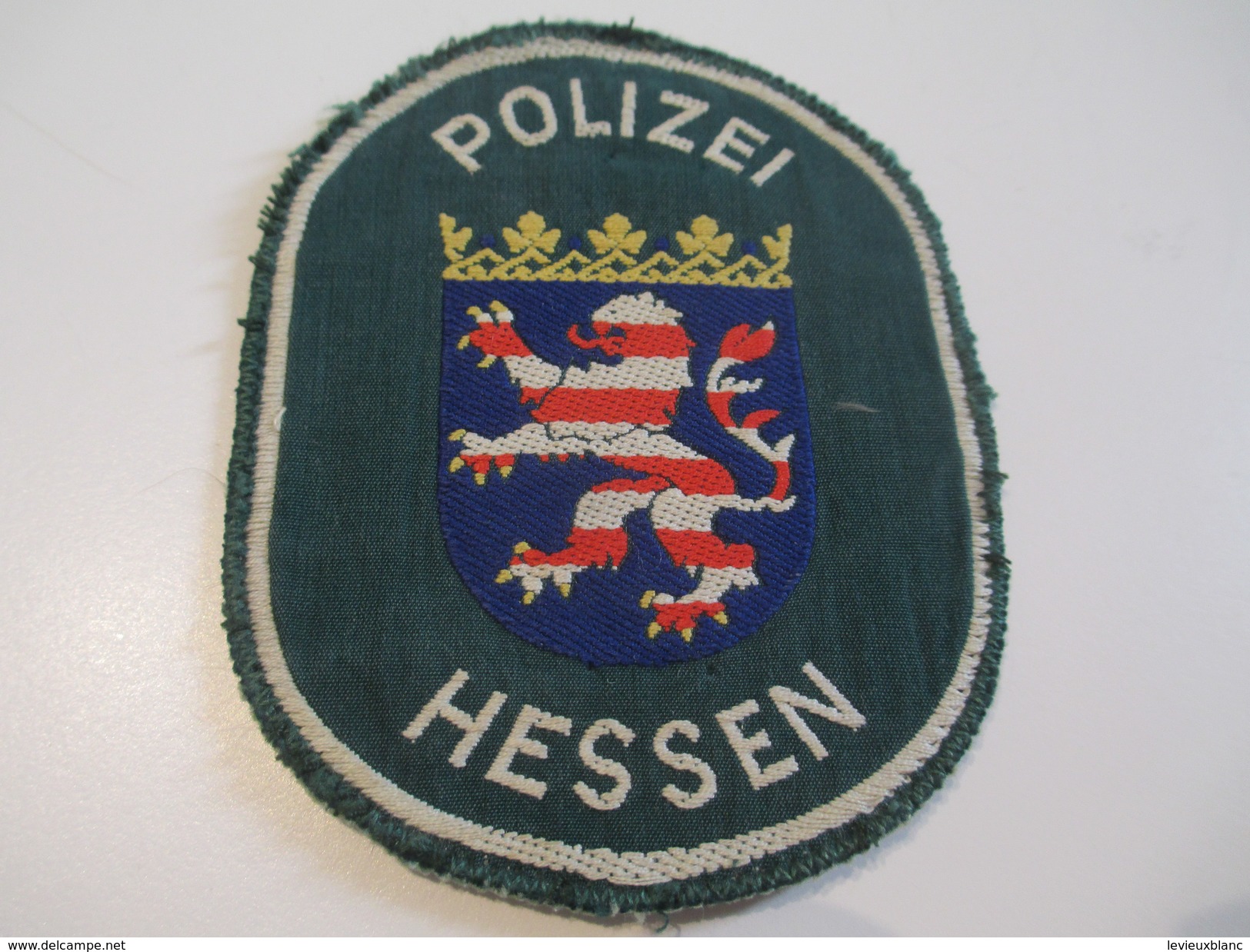 Ecusson Tissu Ancien /Police / ALLEMAGNE/Hessen /Années 1970 -1980  ET115 - Blazoenen (textiel)