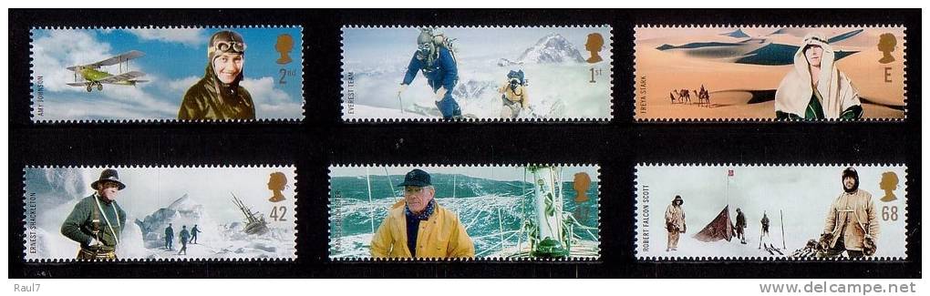 GRAND-BRETAGNE 2003 - Aventuriers, Explorateurs - 6v Neufs// Mnh - Unused Stamps
