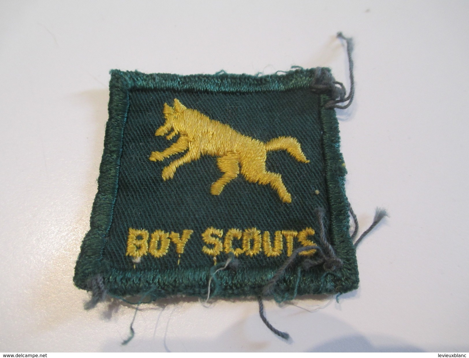 Ecusson Tissu Ancien /SCOUT/ CANADA /Loup/ Boy Scouts/ Années 1950-1960   ET139 - Patches