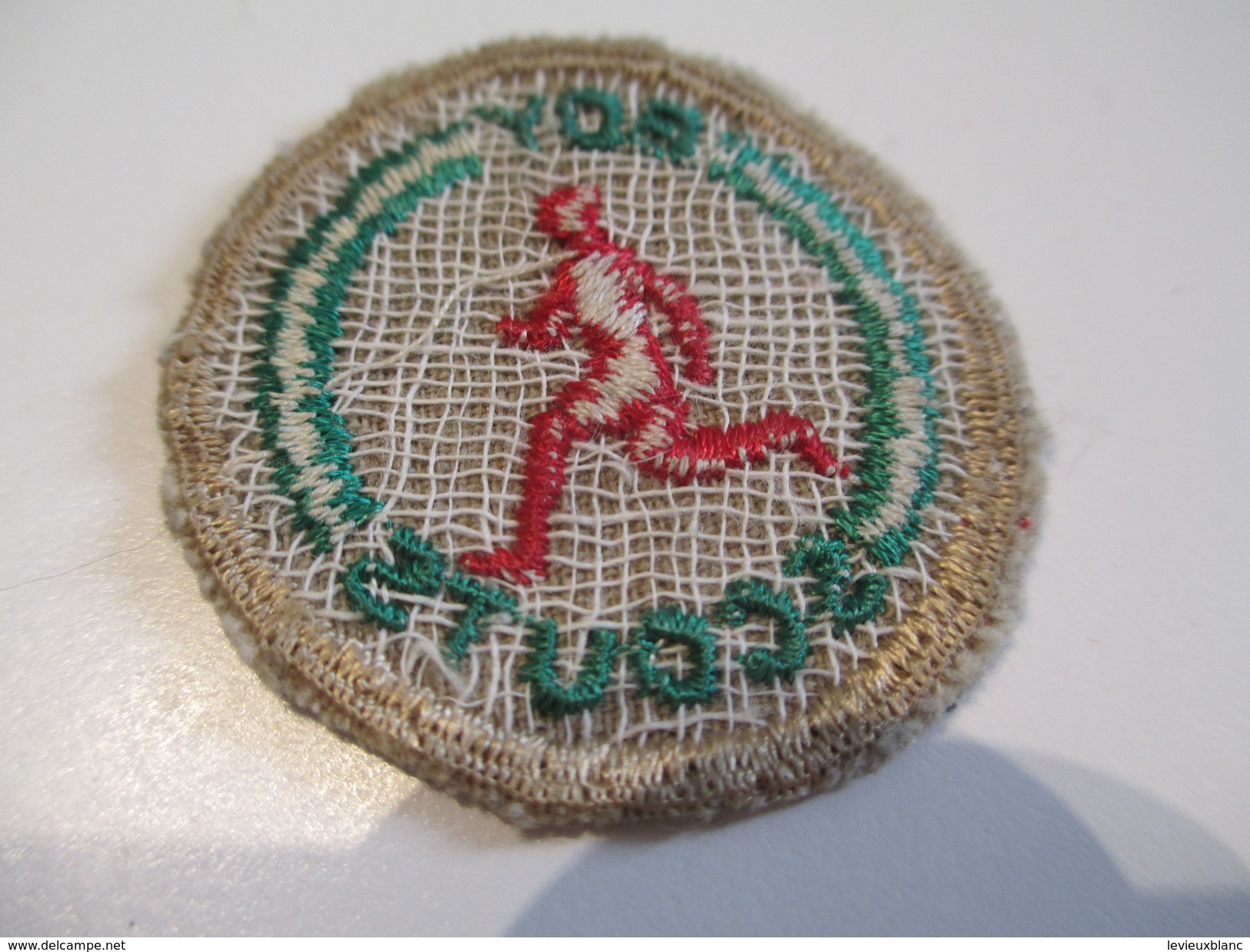 Ecusson Tissu Ancien /SCOUT/ CANADA /Coureur/ Boy Scouts/ Années 1950-1960   ET142 - Ecussons Tissu