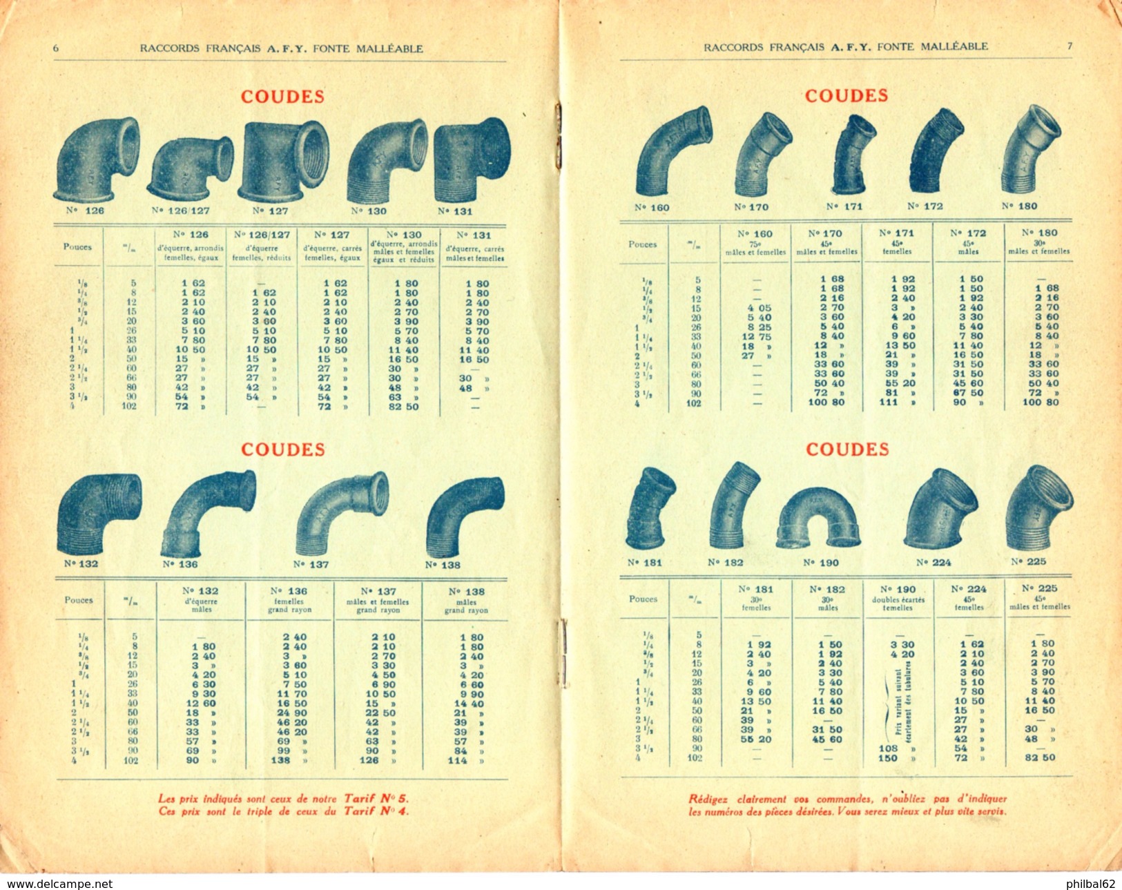 Petit Catalogue De 12 Pages. Raccords En Fonte, Tubes, Coudes, Tés, Robinets, Ets. Hauck, Distributeur à Saint-Etienne. - Catálogos