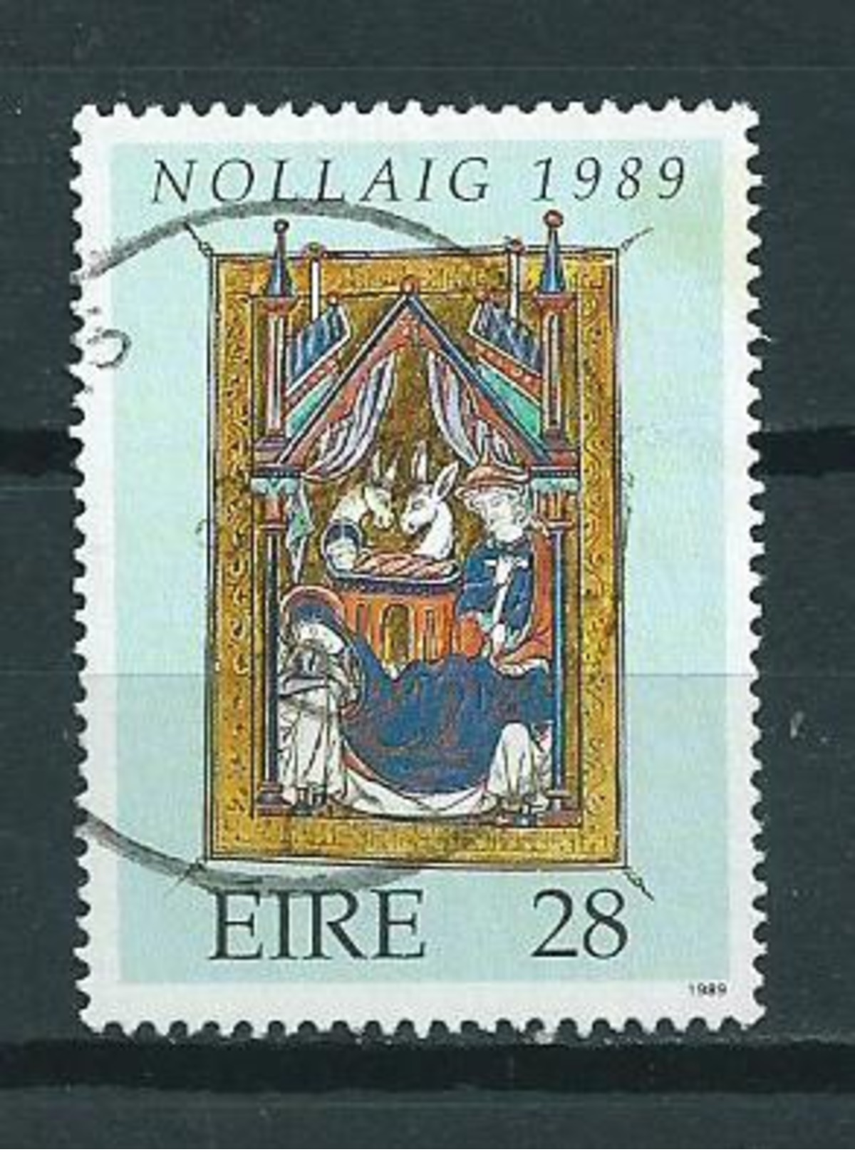 1989 Ireland 28p. Christmas,kerst,weihnachten,noël Used/gebruikt/oblitere - Gebruikt