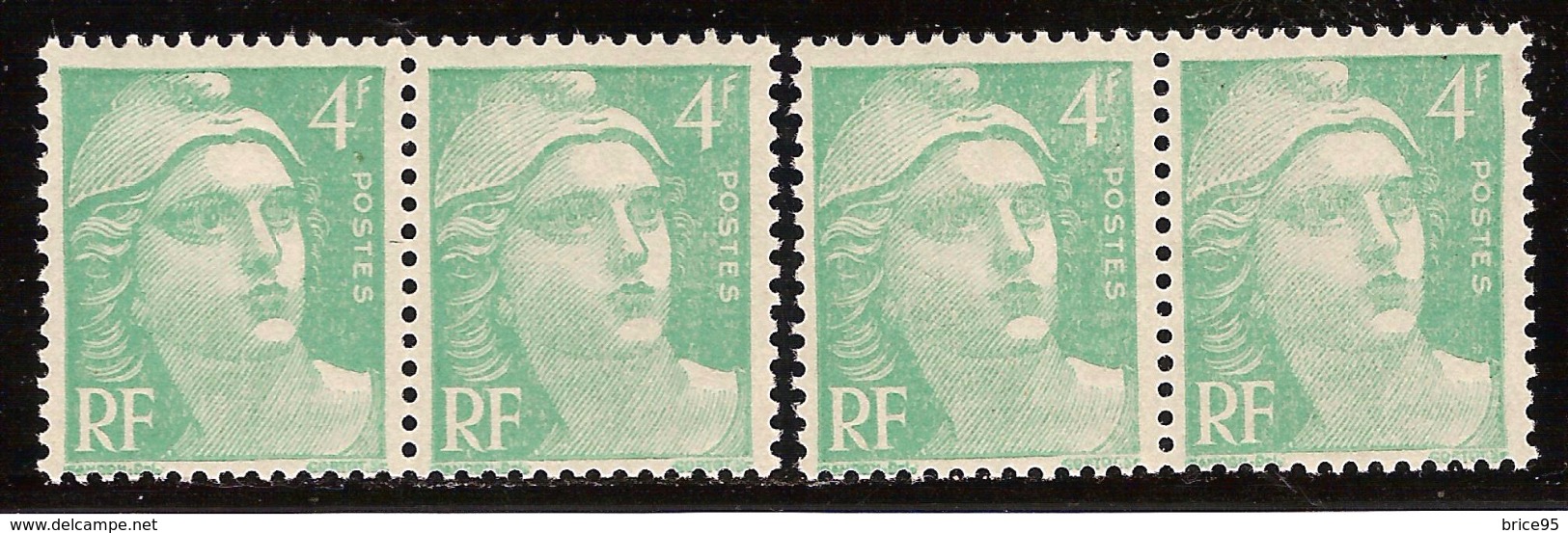 France Variété N° 807 ** Mauvaise Impression - Neufs