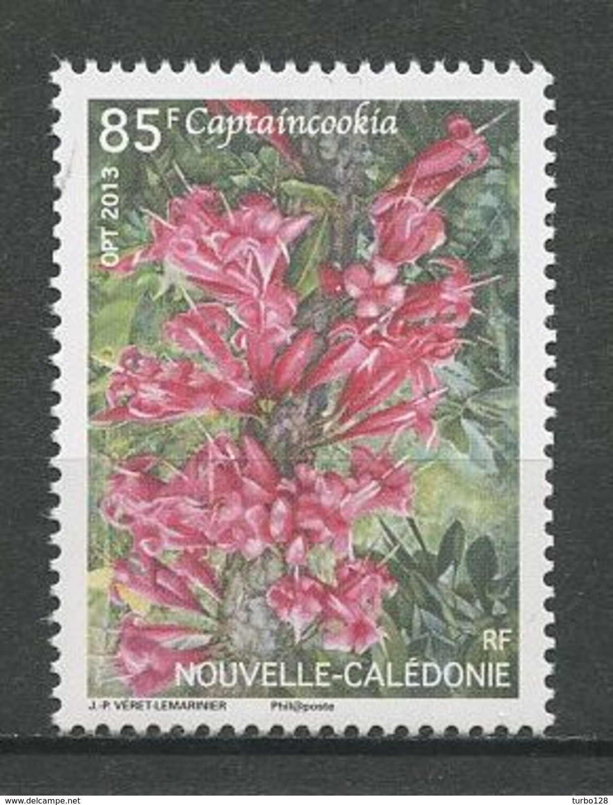 Calédonie 2013 N° 1193 ** Neuf  MNH Superbe Flore Fleurs Captaincookia Flowers - Neufs