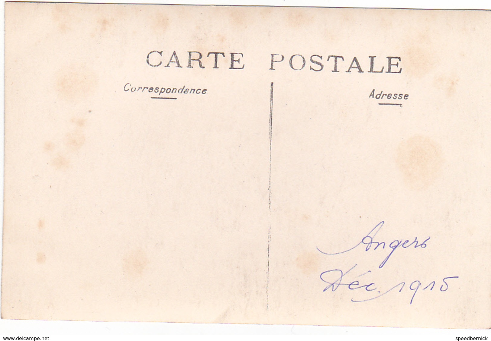 25941- 2cpa- ANGERS Symphonie De La Madeleine - 1918 -orchestre Musicien - J-Bte DEWEIRT -  Bouffioulx -contre Basse - Angers